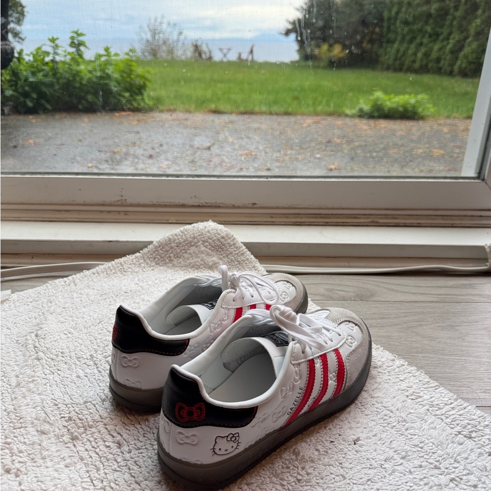 adidas Women's Sneakers - White, Red, Black